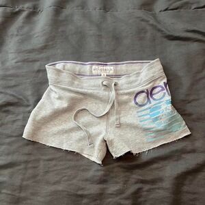 Aeropostale Women's Grey Shorts
